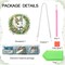 DIY 5D Diamond Painting Hanging Kit – Easter Bunny Wreath Pendant – Floral Diamond Mosaic for Wall, Window & Home Decor – Handmade Gift for Adults